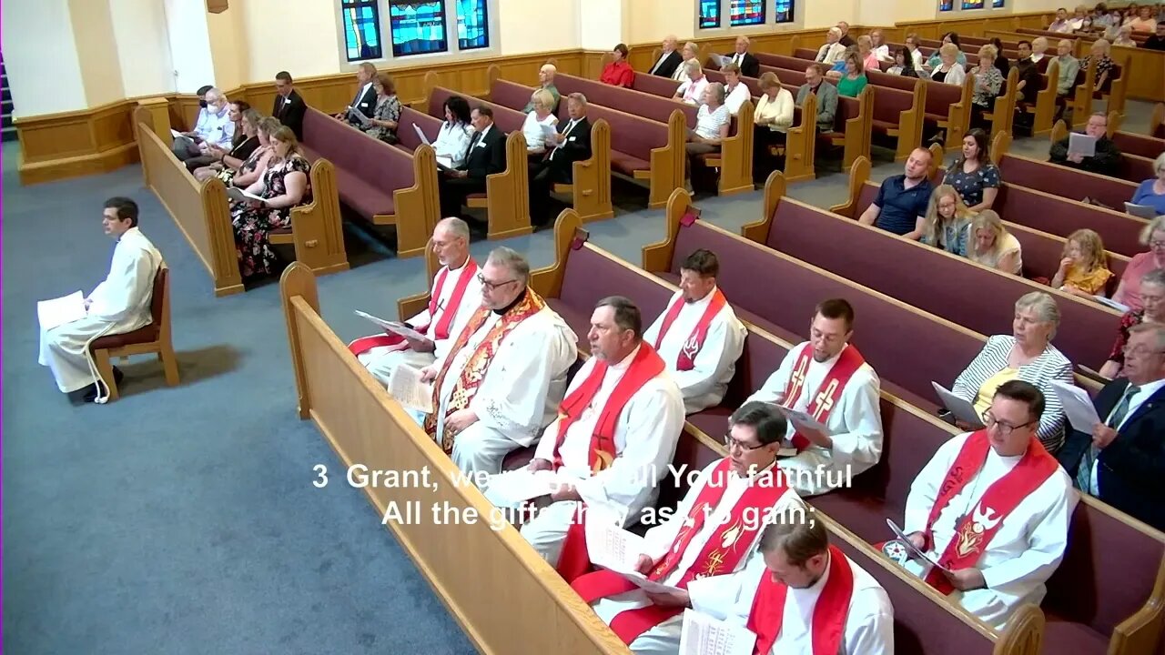 Hymn - “Christ is Made the Sure Foundation” - LSB 909