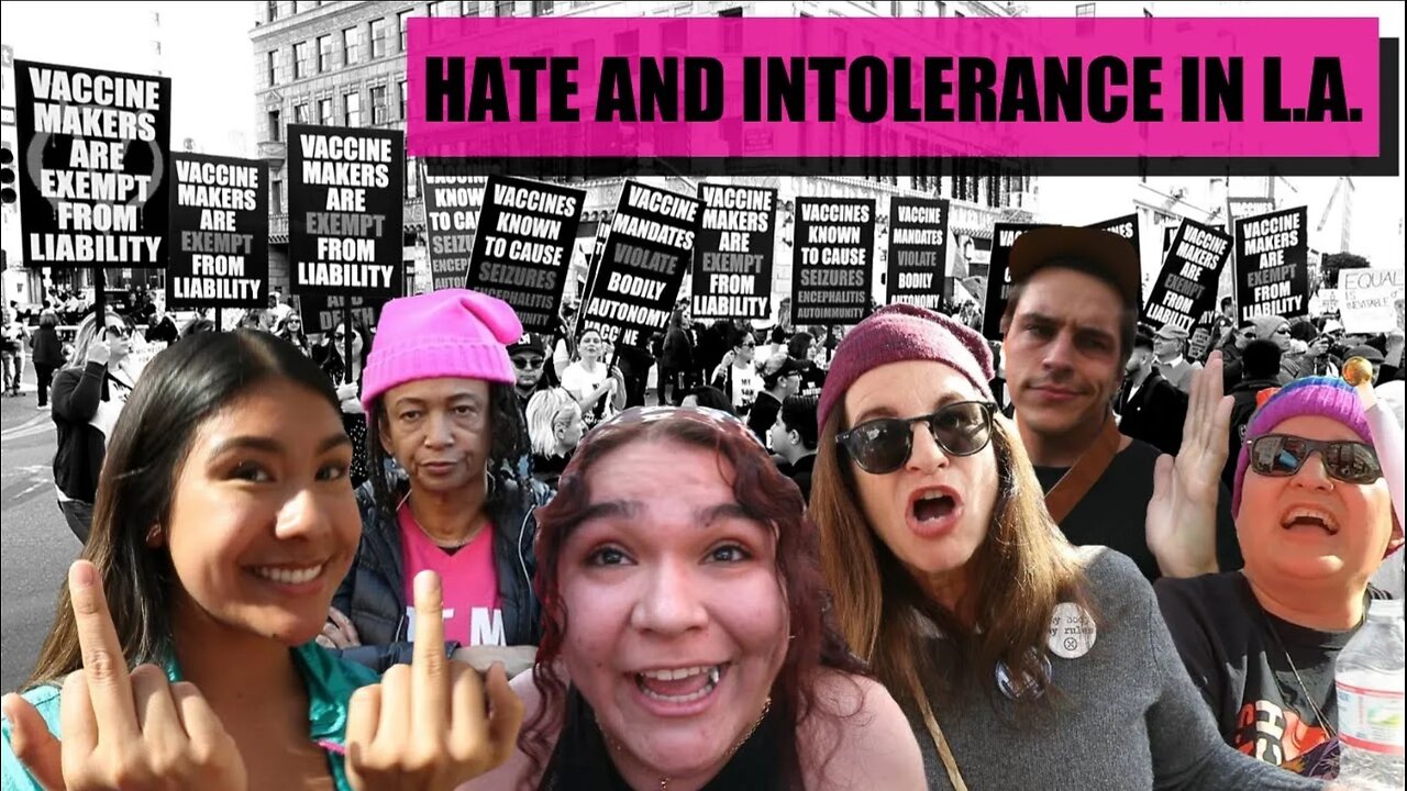 HATE & INTOLERANCE in LA Women's March 2020