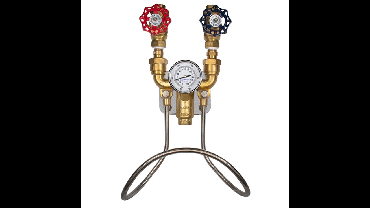 Hot And Cold Water Mixing Valve-Prevents scalding