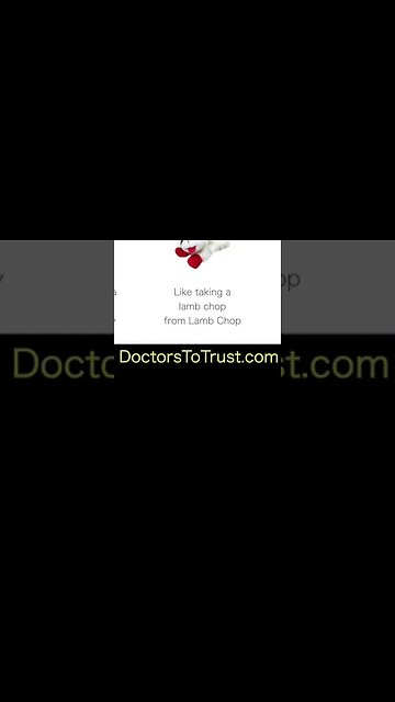 ABC [animal-based cuisine]. It is as easy as taking candy from a baby. #shorts