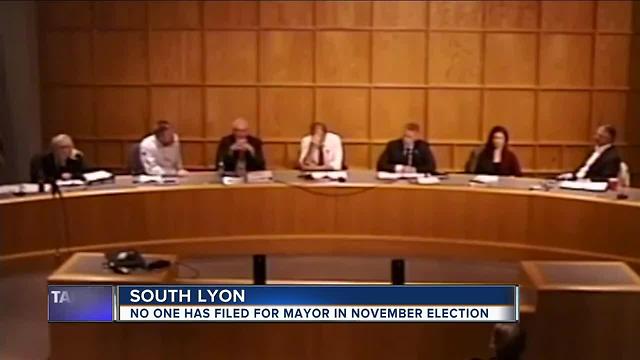 No one on the ballot for mayor in South Lyon as filing deadline passes