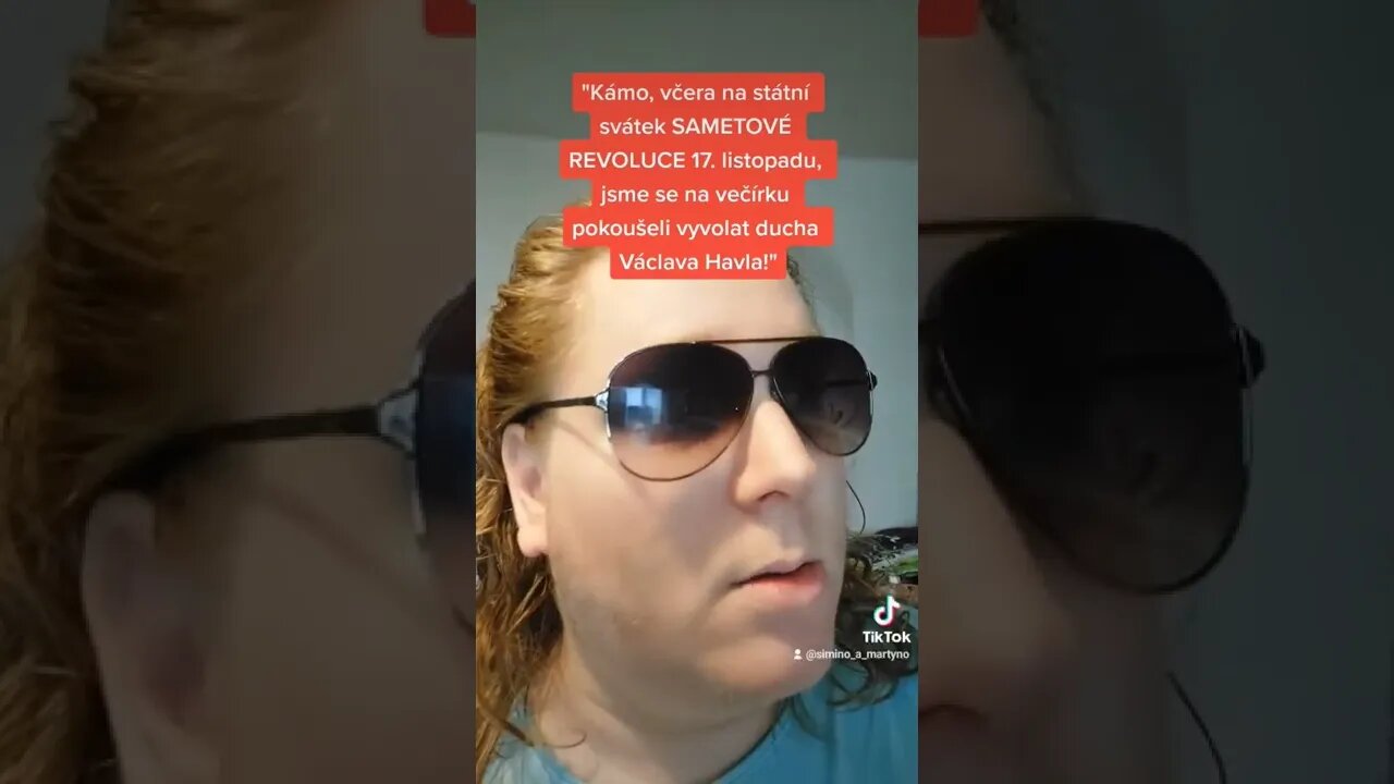 Vyvolali jsme ducha VÁCLAVA HAVLA!?😲#cz #lol #funny #tiktok #shorts #sranda #vtip #vtipnávidea #meme
