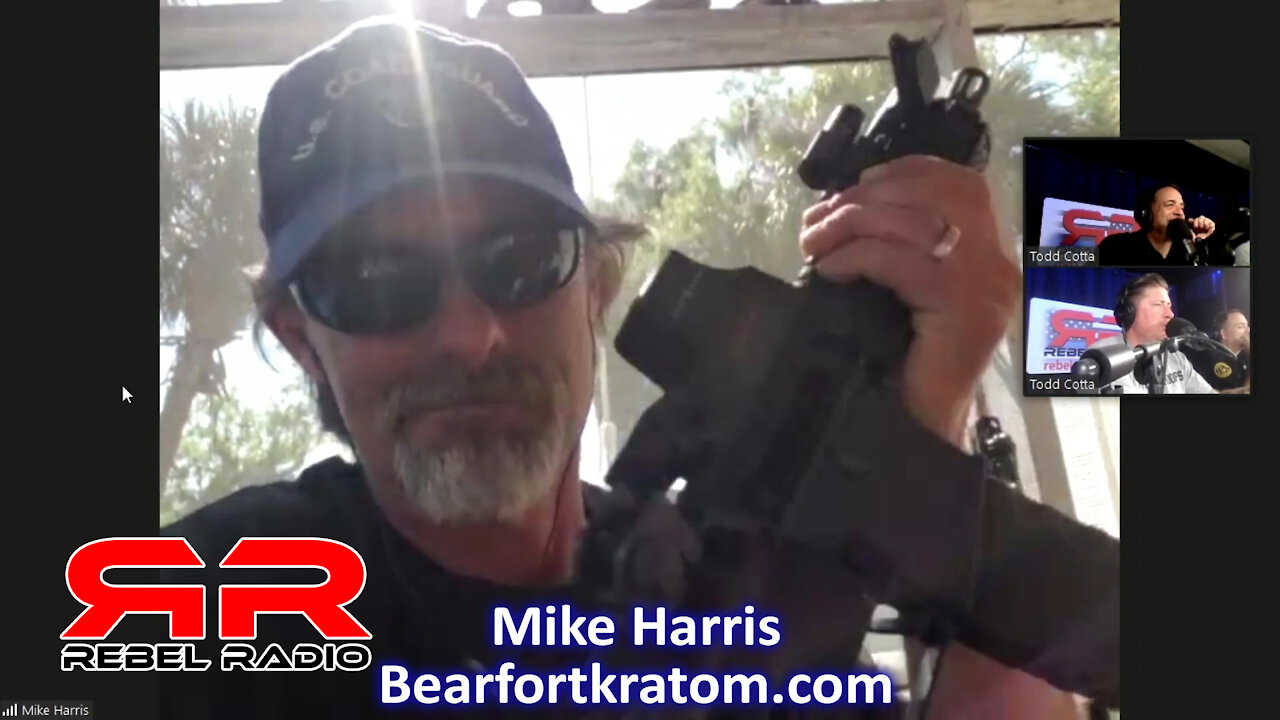 EP 45 Mike Harris of BeaufortKratom.com Saving Lives from Opium Abuse. Rebel Radio Now.