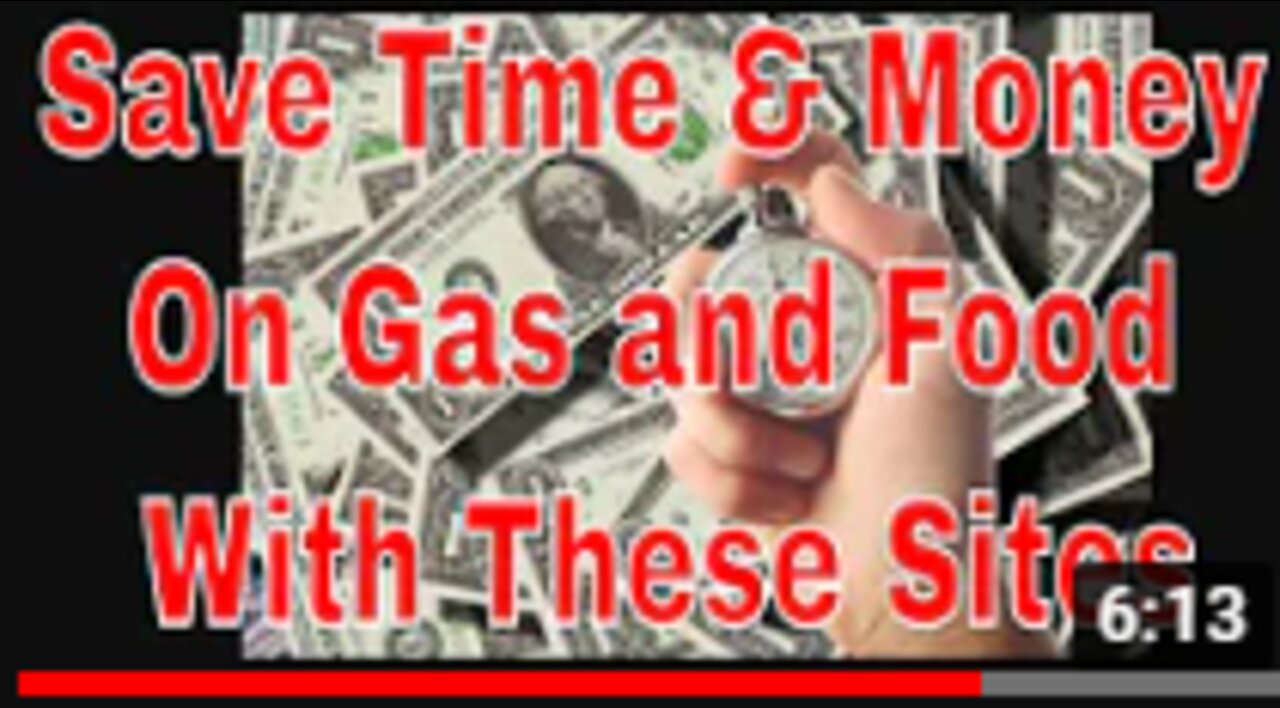 Save Time & Money On Gas & Food With These Three Sites