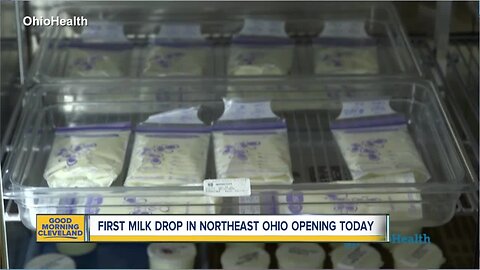 OhioHealth opens first ever "milk drop" in Northeast Ohio