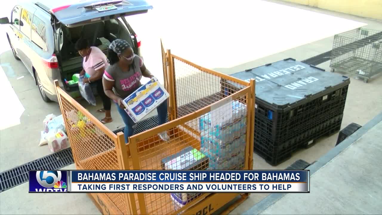 Cruise line leaving on humanitarian mission to Bahamas