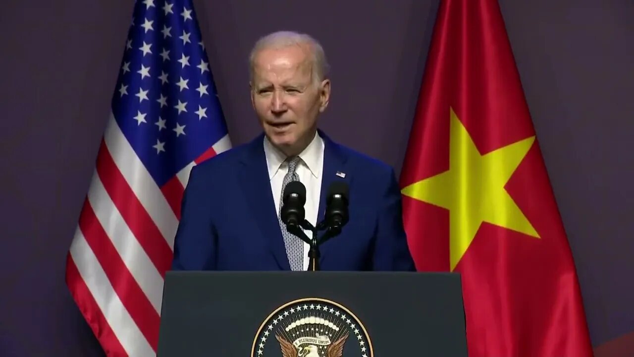 In Vietnam, Joe Biden Says He Doesn't "Want To Contain China"