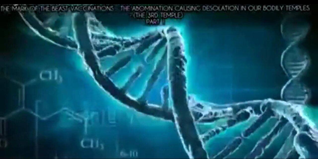 THE TEMPLE OF GOD BEING REWRITTEN WITH MRNA TECHNOLOGY