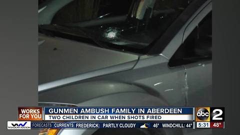 Gunmen target family inside car in Aberdeen