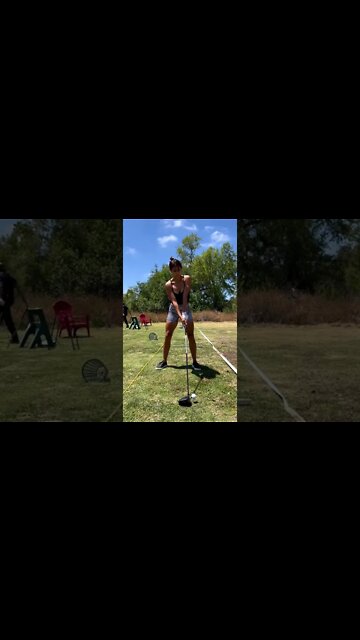 Good form.. Nice Golf SWING! ⛳