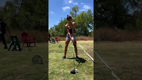 Good form.. Nice Golf SWING! ⛳
