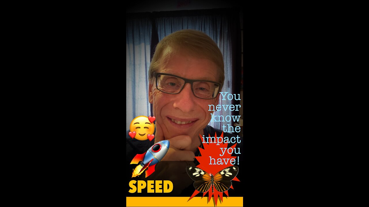 You never know the impact you have on other people! 🥰