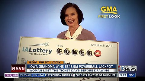 Iowa grandma wins Powerball