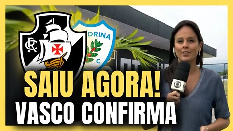 ACONTECEU AGORA! TORCIDA COMEMORA ACABOU DE ANUNCIAR NOTÍCIAS DO VASCO