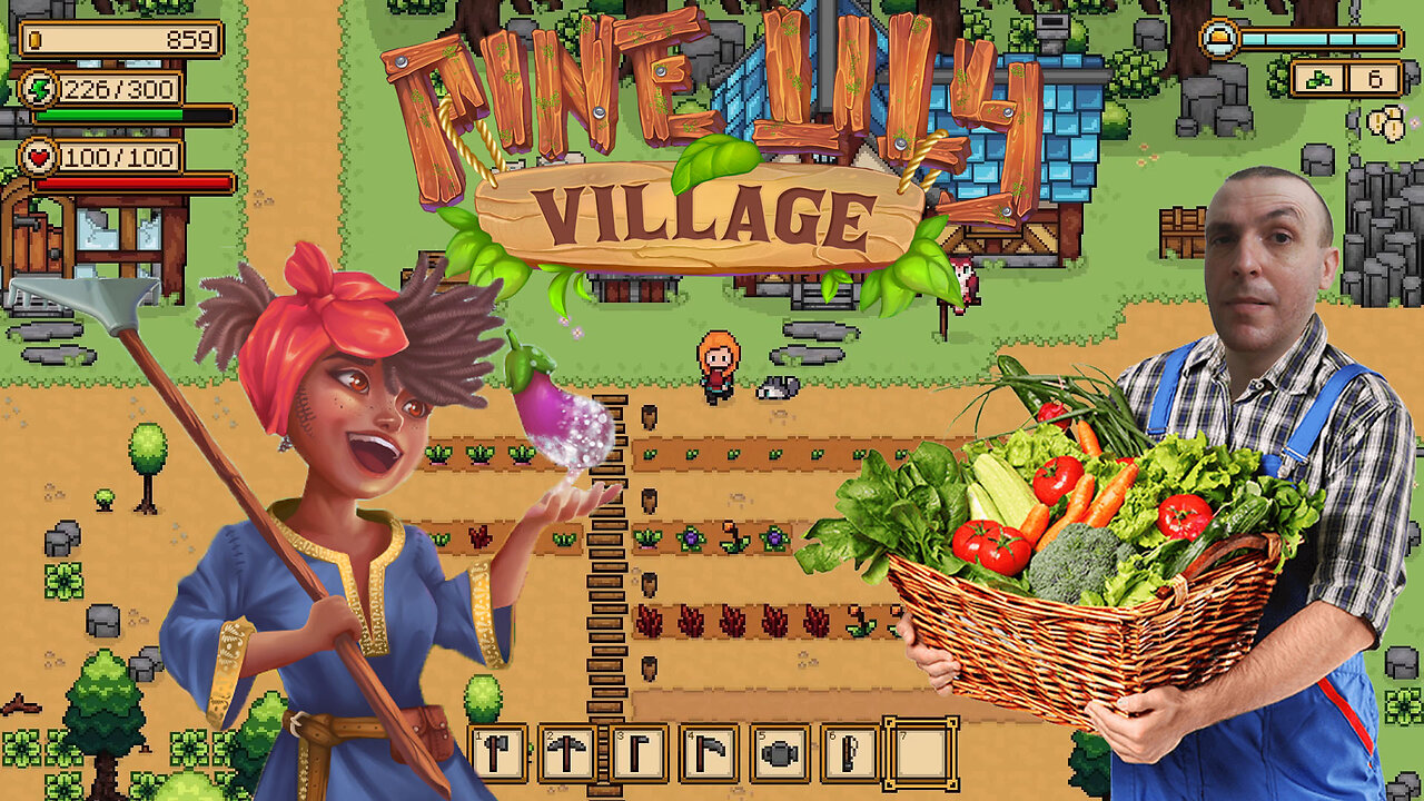 Let's Make Magic & Farm like in Stardew Valley Playing Indie Game Pine Lily Village