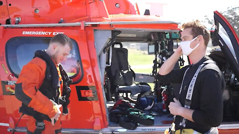 Coast Guard battles weather to rescue injured sailor 46-miles off coast