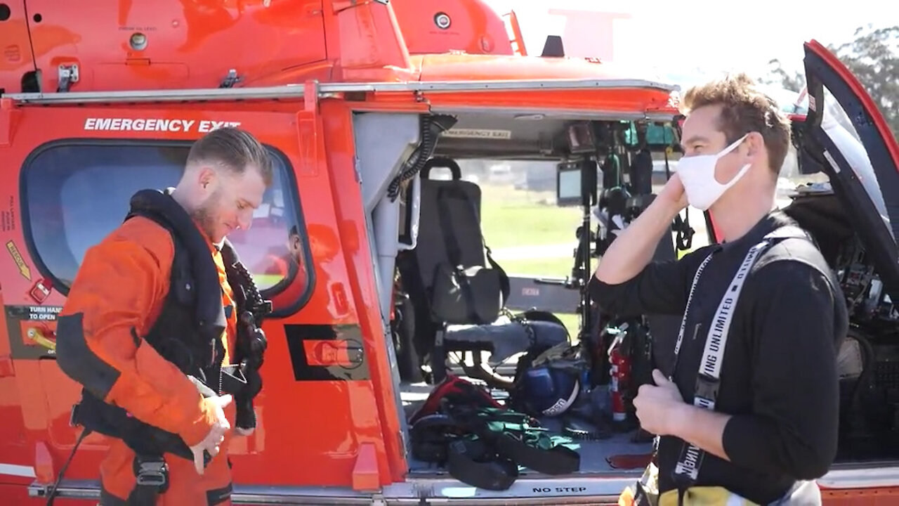 Coast Guard battles weather to rescue injured sailor 46-miles off coast
