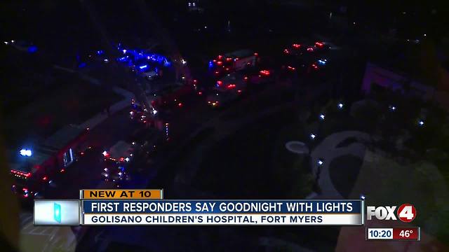 First Responders bringing joy to children at Golisano Children's Hospital