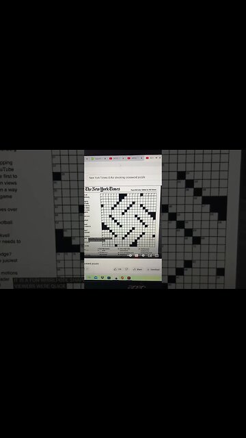 NEW YORK TIMES SWASTIKA CROSSWORD PUZZLE