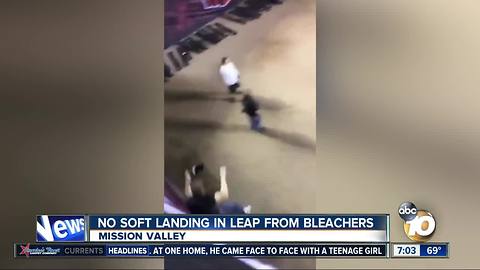 Leap of Faith at Aztecs game