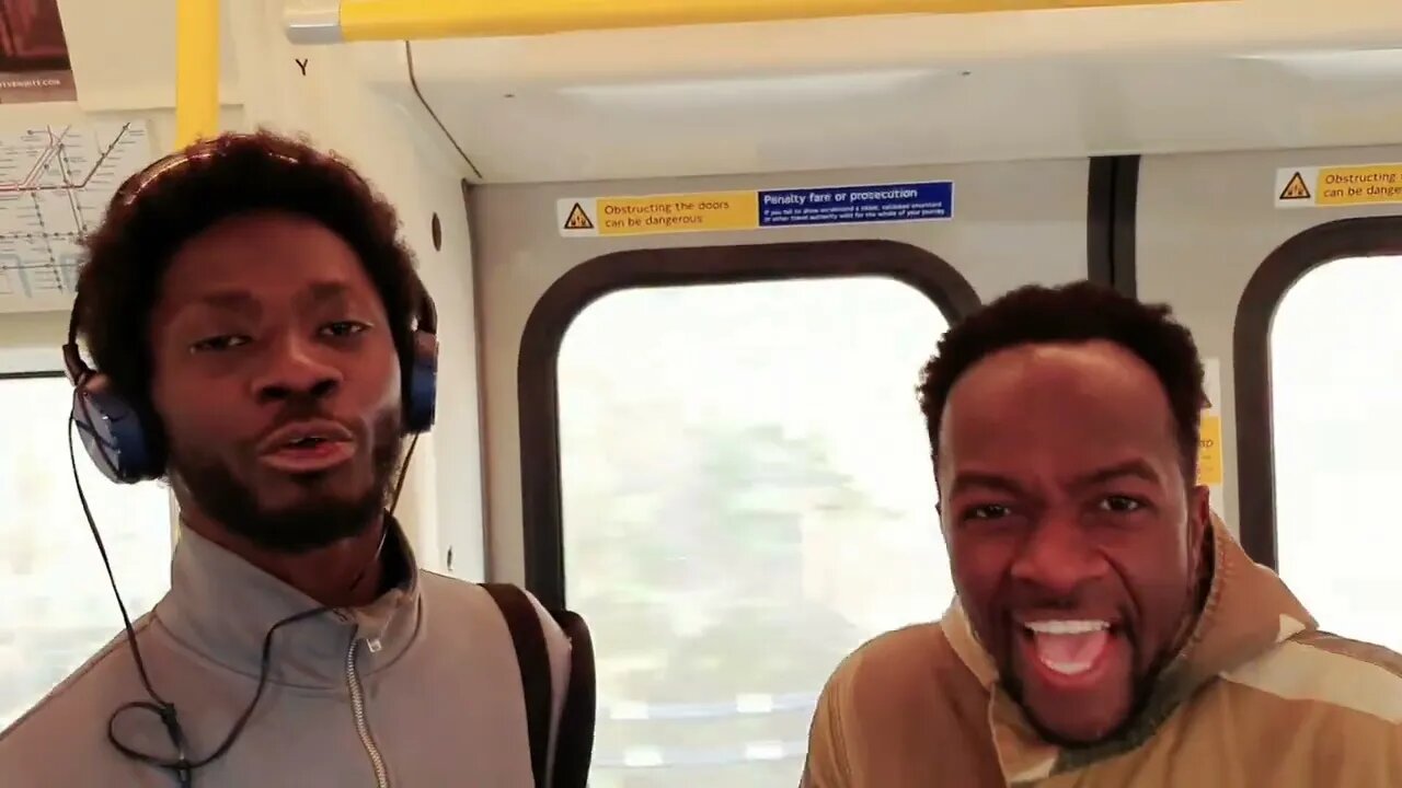 Freestyle in the London underground (feat. Ria 22)