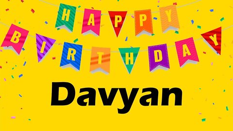 Happy Birthday to Davyan - Birthday Wish From Birthday Bash