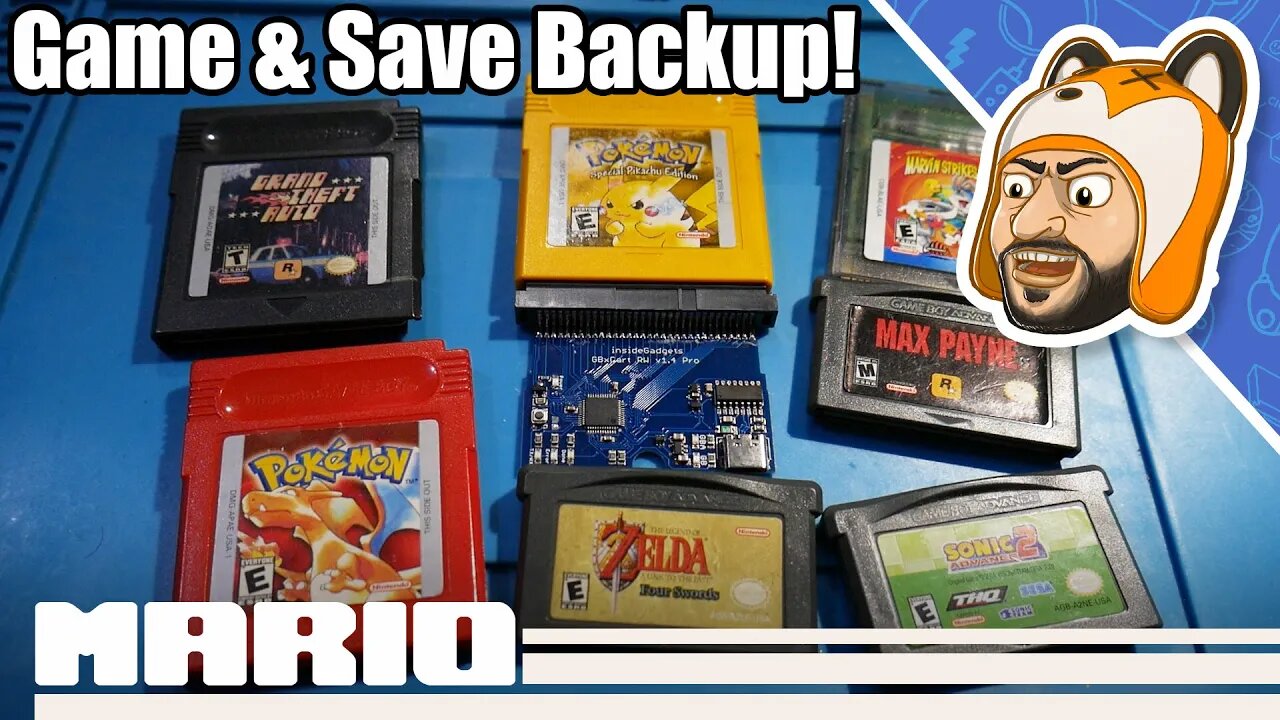 How to Backup Game Boy Cartridges & Saves with the GBxCart - Compatible with GB/GBC/GBA!