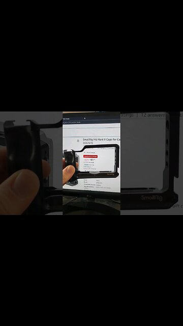 #smallrig #canonm6markⅱ #cameracage 30% off