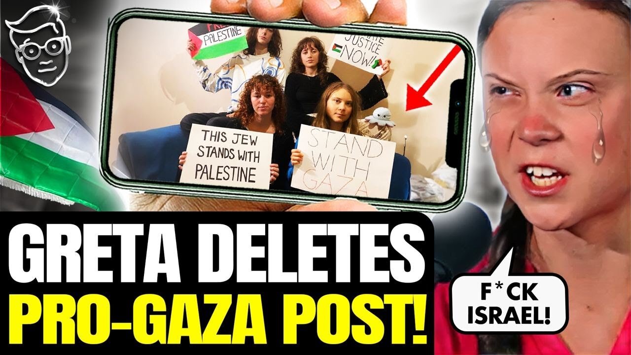 GRETA CANCELED! FORCED TO DELETE 'FREE PALESTINE' POST WITH 'RACIST OCTOPUS' | INTERNET REJOICES 🤣