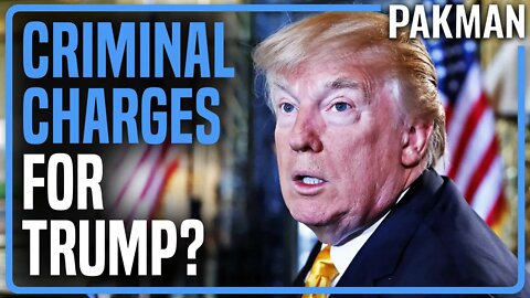 Trump Facing CRIMINAL Charges Per Trump Riot Committee