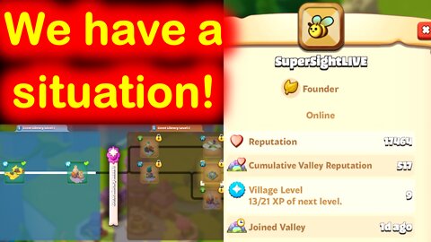 Everdale! SuperSightLIVE Valley Situation Update! My spontaneous boat reasoning! + Leaderboard!