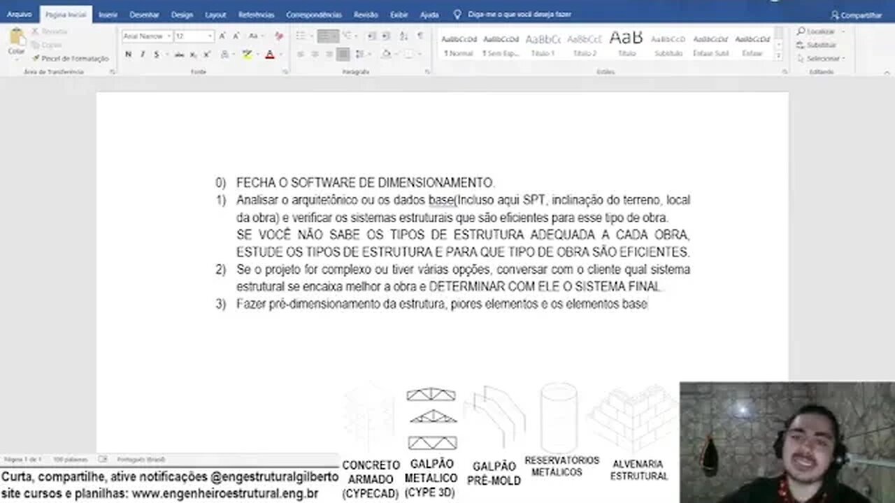 Live Etapas De Um Proj Estrutural 09102021 2000H