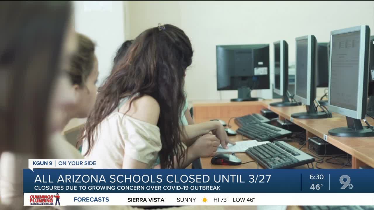 Arizona schools closes; local districts response