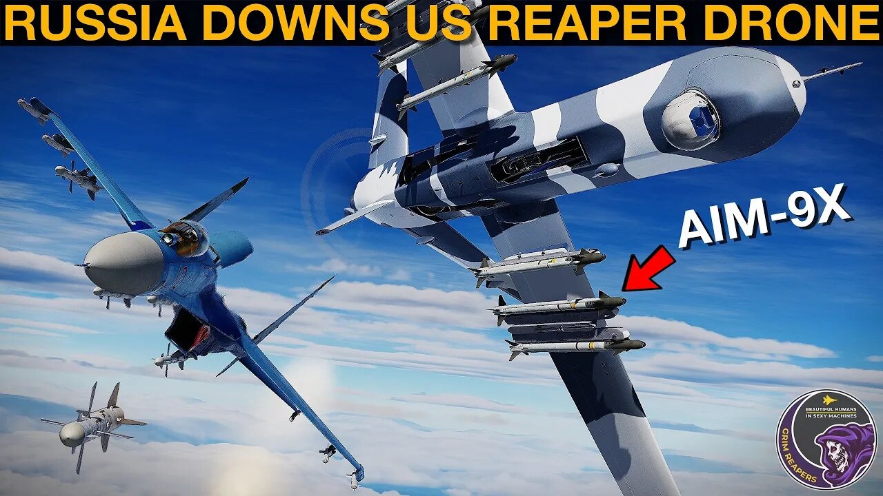 2023 Could US Drones Be Armed With Sidewinder Missiles To Defend Themselves From Russians? | DCS