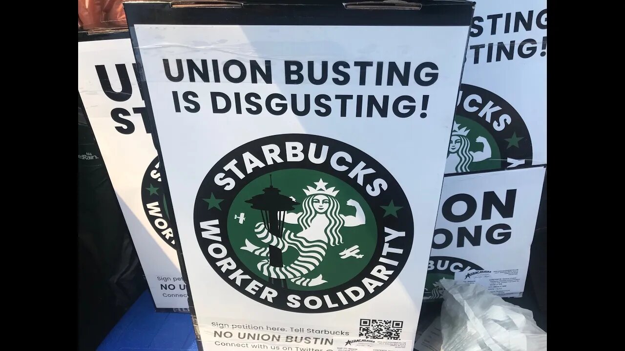 Starbucks rally in Boston, MA in solidarity w/ Memphis 7