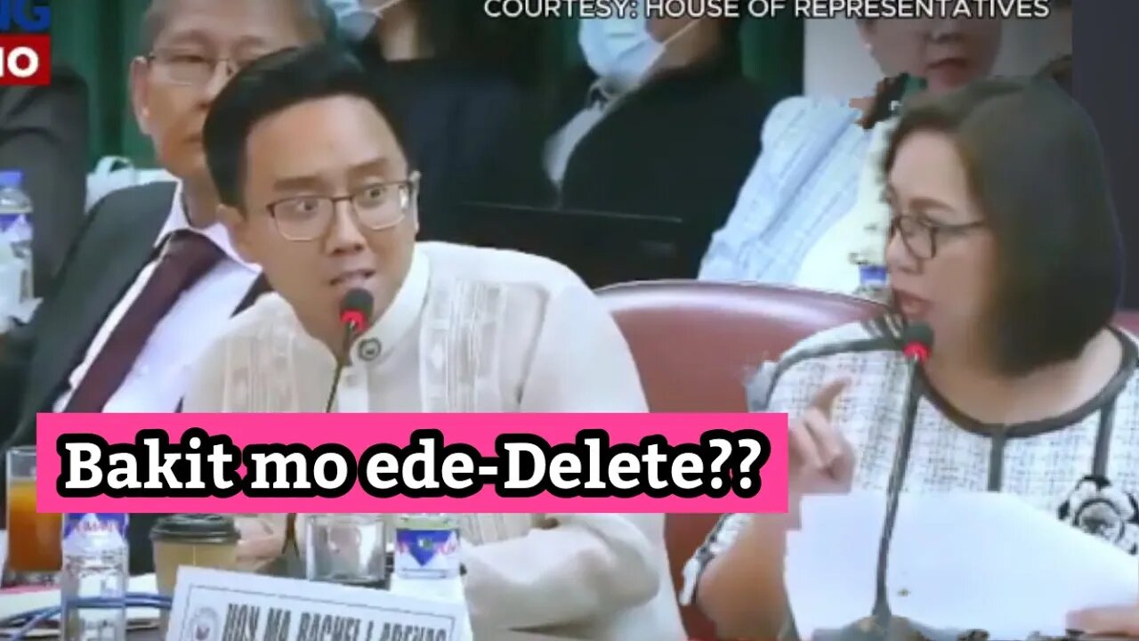 Cong. Garin at Rep. Manuel nagkasagutan sa pagdinig ng budget ng DOH | Garin ayaw mapasama ang DOH!