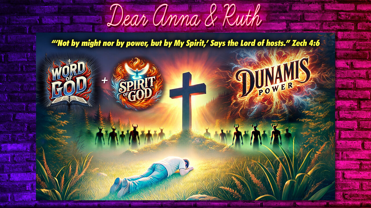 Dear Anna & Ruth: Not By Might Nor By Power Zechariah 4:6