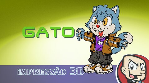 Gato - Impressão 3D