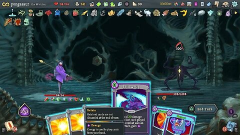Slay the Spire: One shot kill part 1 "feeding mind blast"