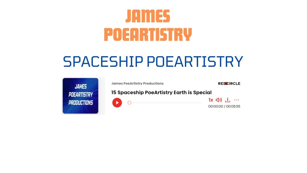 15 Spaceship PoeArtistry Earth is Special Video