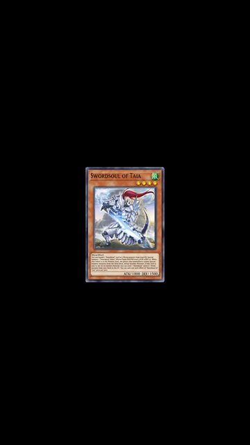 Yu Gi Oh! Swordsoul of Taia
