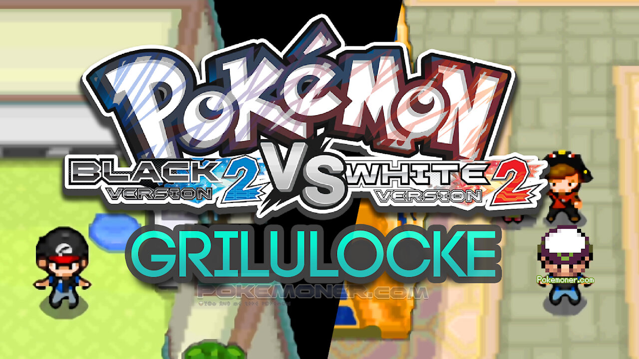 Pokemon Black & White 2 Grilulocke - NDS Hack ROM where you play as Grillo or Lugre on Unova Region!