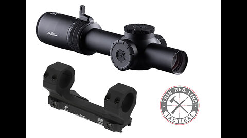 Primary Arms Compact PLxC 1-8×24 FFP Rifle Scope WITH ADM Delta Quick Detach 30mm Scope Mount