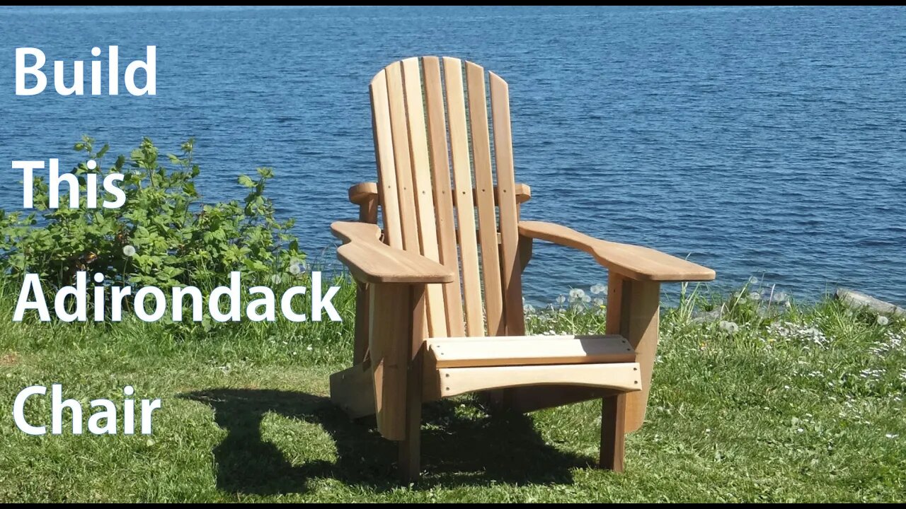 Building an Adirondack Chair - woodworkweb