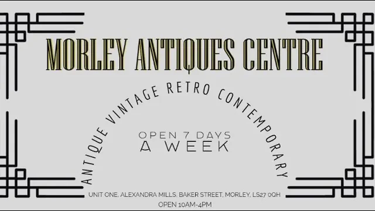 Morley Antique Centre Advert