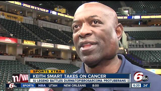 30 years after the winner versus Syracuse, former IU basketball star Keith Smart took his shot at a rare cancer