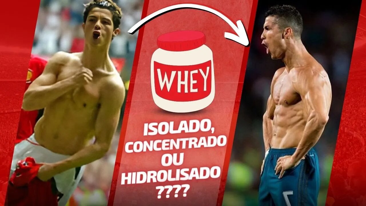 MELHOR TIPO de WHEY para quem JOGA BOLA?⚽ Whey para JOGADOR de FUTEBOL✅ Whey para quem joga bola 💪