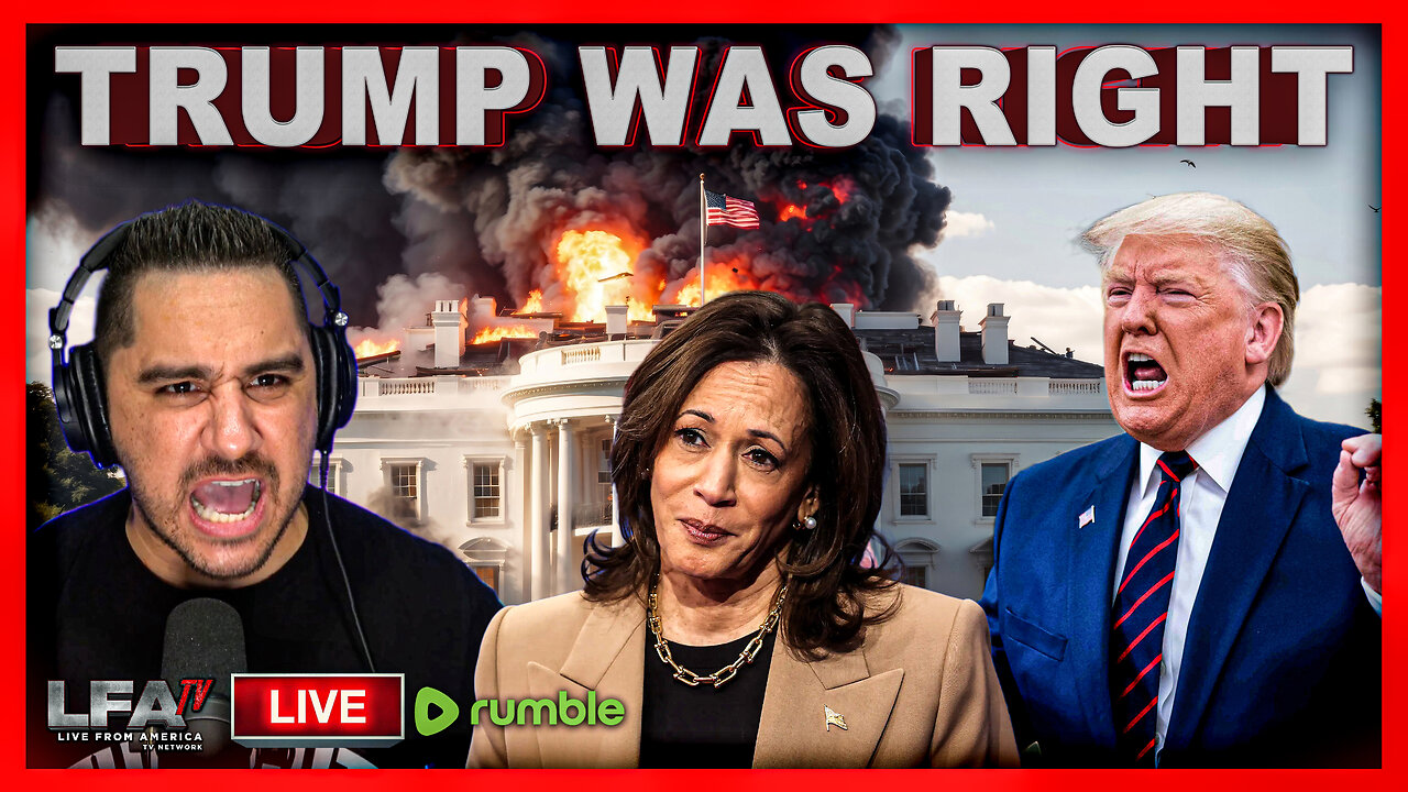 KAMALA LIED, TRUMP WAS RIGHT | BASED AMERICA 10.16.24 @7PM EST