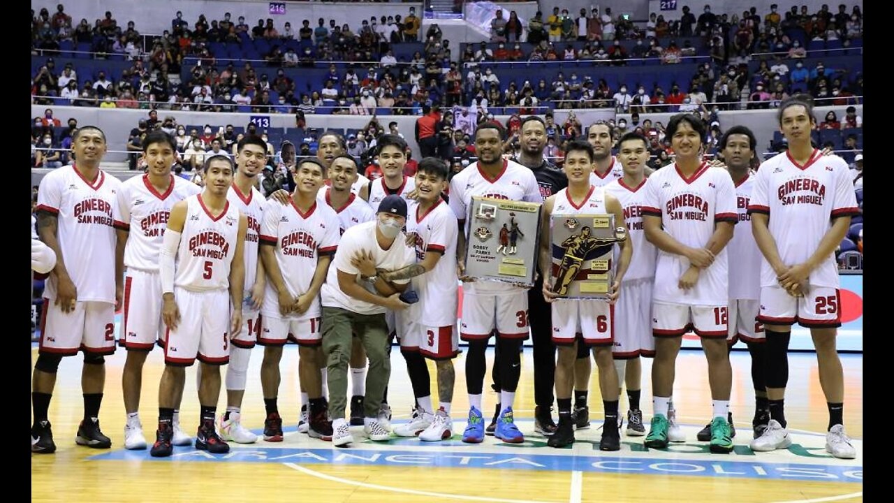 Awarding of Best Import and Best Player of the 2021 PBA Governors' Cup!