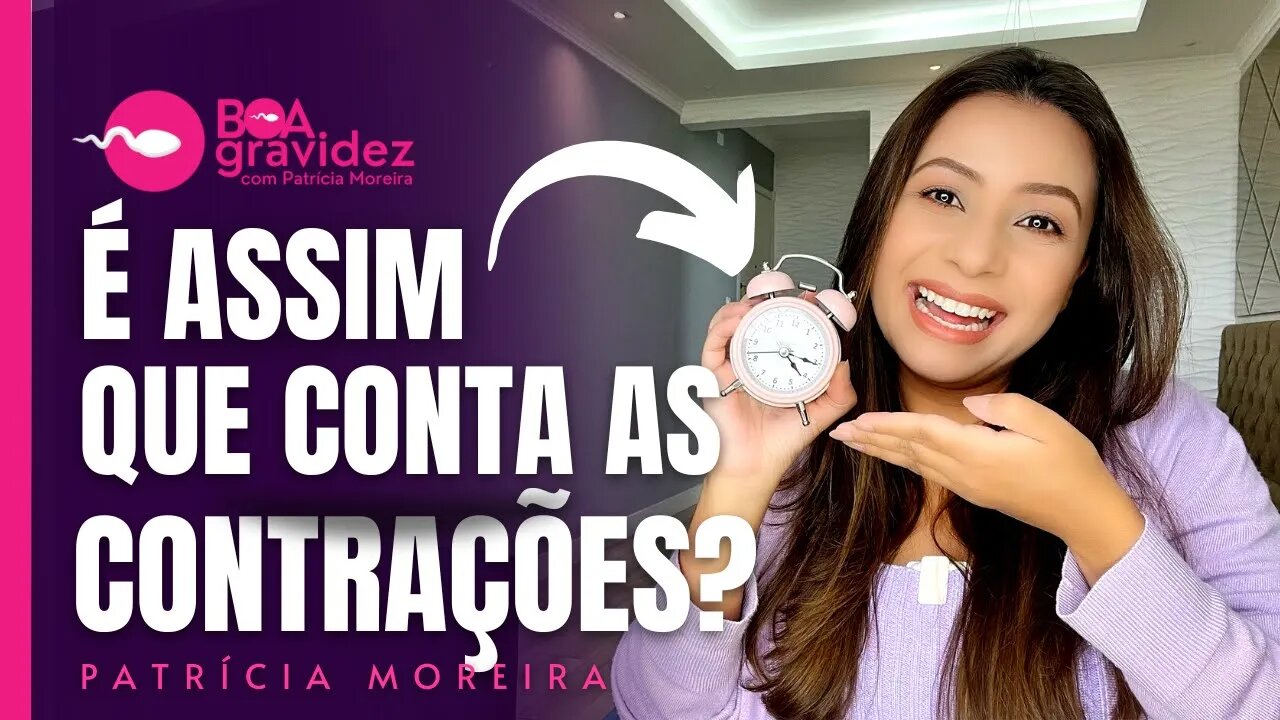 Como contar e cronometrar as contrações do trabalho de parto antes de ir para a maternidade?